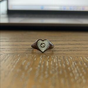 Gucci heart ring Authentic size 13
